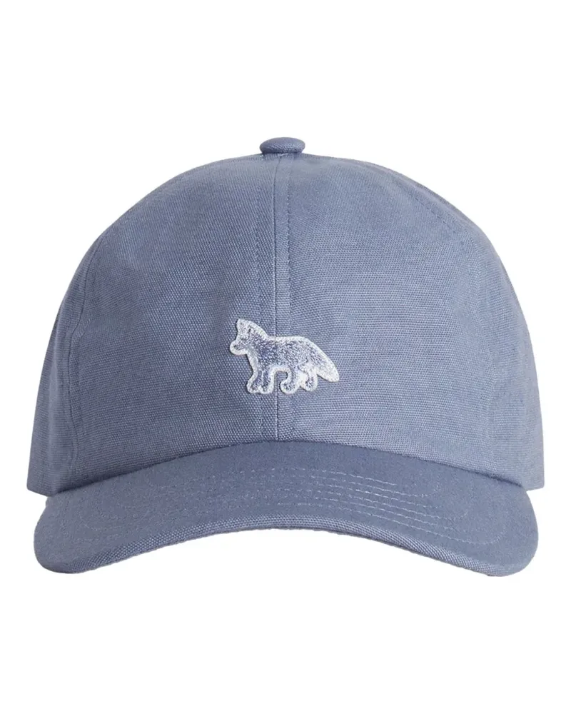 Kitsuné Baseballkappe mit Fuchs - Blau Blau