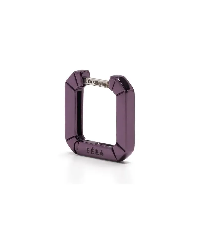 EÉRA 18kt Candy Mini Goldcreole - Violett Violett