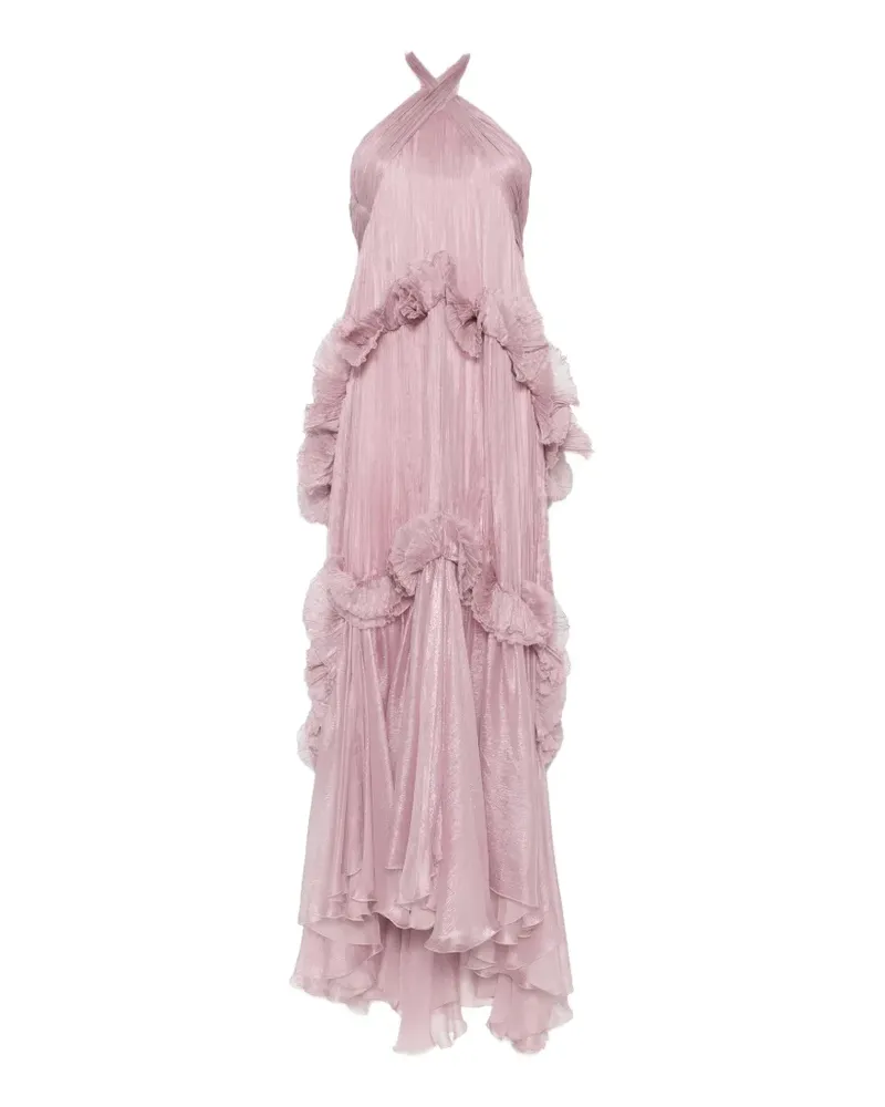 Maria Lucia Hohan Zadie ruffled maxi dress - Rosa Rosa