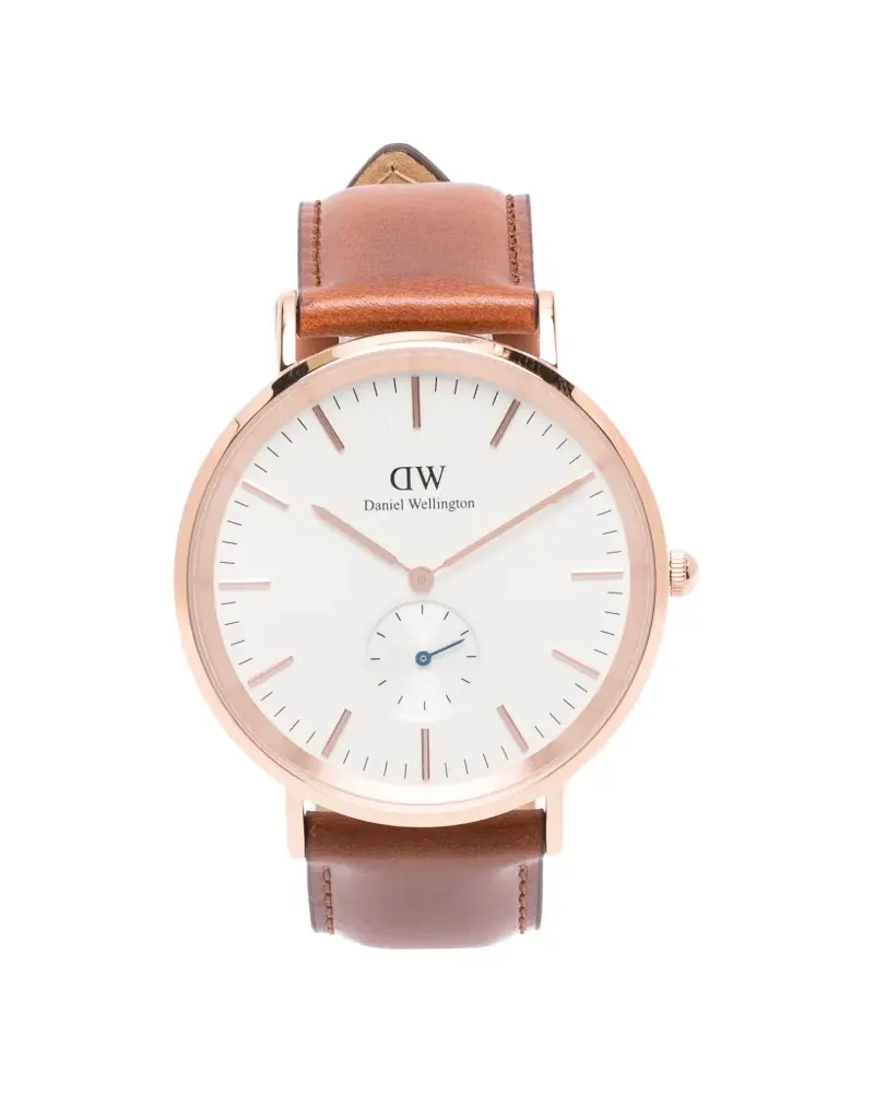 Daniel Wellington Multi-Eye st mawes-leather-strap 40mm - Nude Nude