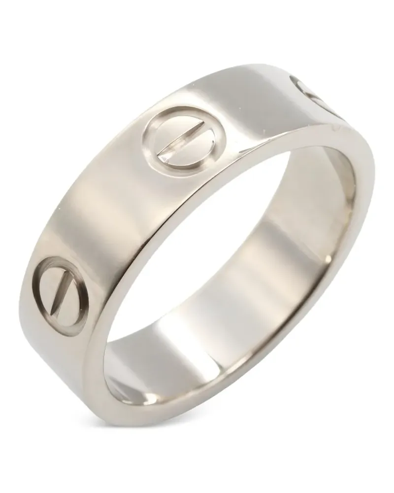 Cartier 18kt Love Weißgoldring - Silber Silber