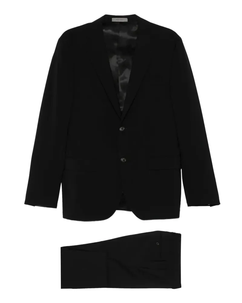 Corneliani Geknöpfter Anzug - Schwarz Schwarz