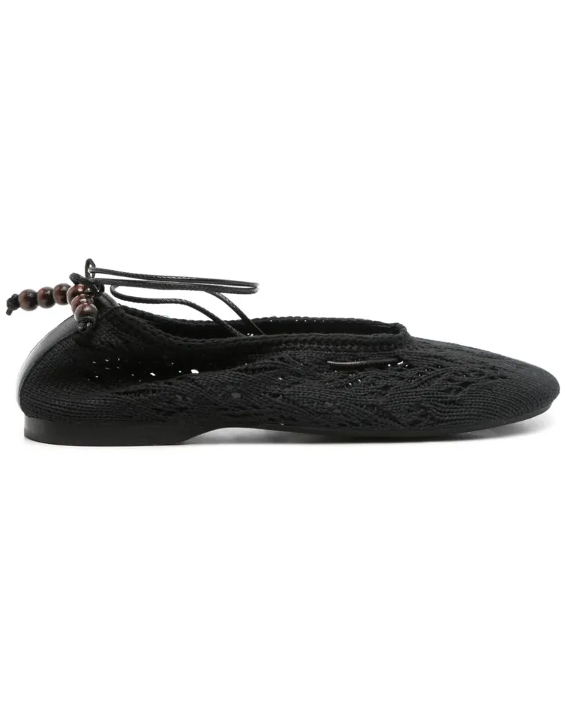 Alohas Rosemary Ballerinas - Schwarz Schwarz