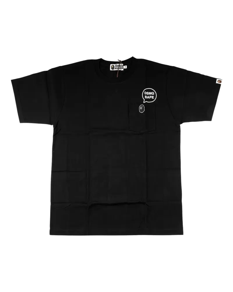 BAPE Ginza logo-detail T-shirt - Schwarz Schwarz