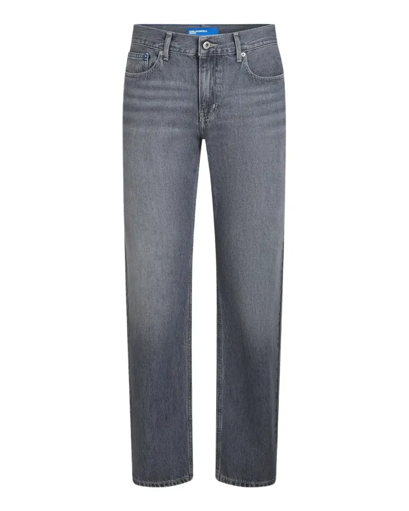 Karl Lagerfeld Gerade Jeans - Grau Grau