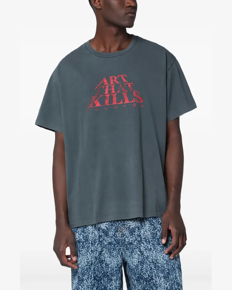 GALLERY DEPT. The Force logo-print T-shirt - Schwarz Schwarz