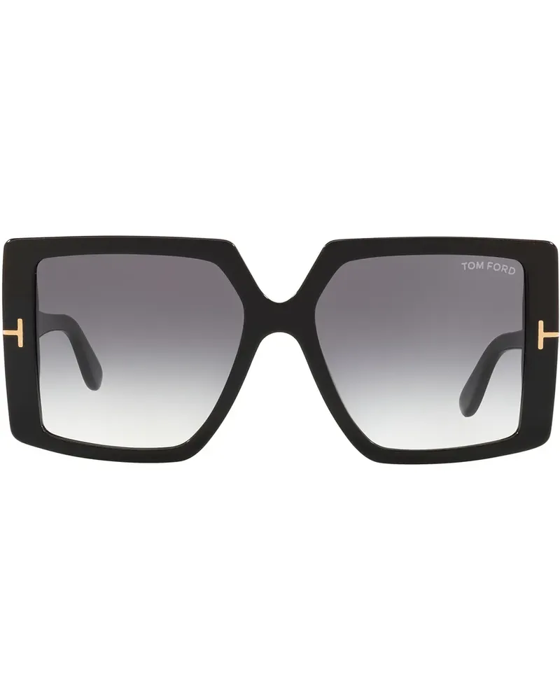 Tom Ford Sonnenbrille mit Farbverlauf-Optik - Schwarz Schwarz