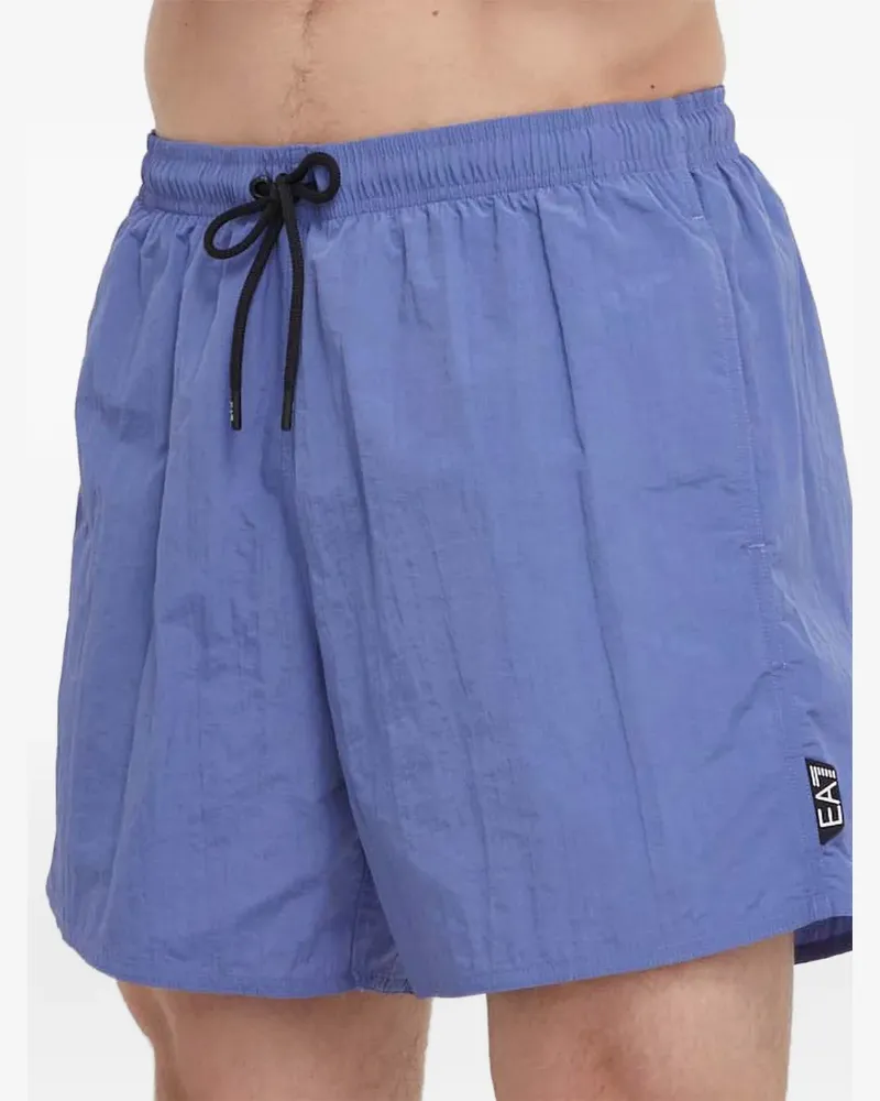 EA7 Badeshorts mit Kordelzug - Blau Blau