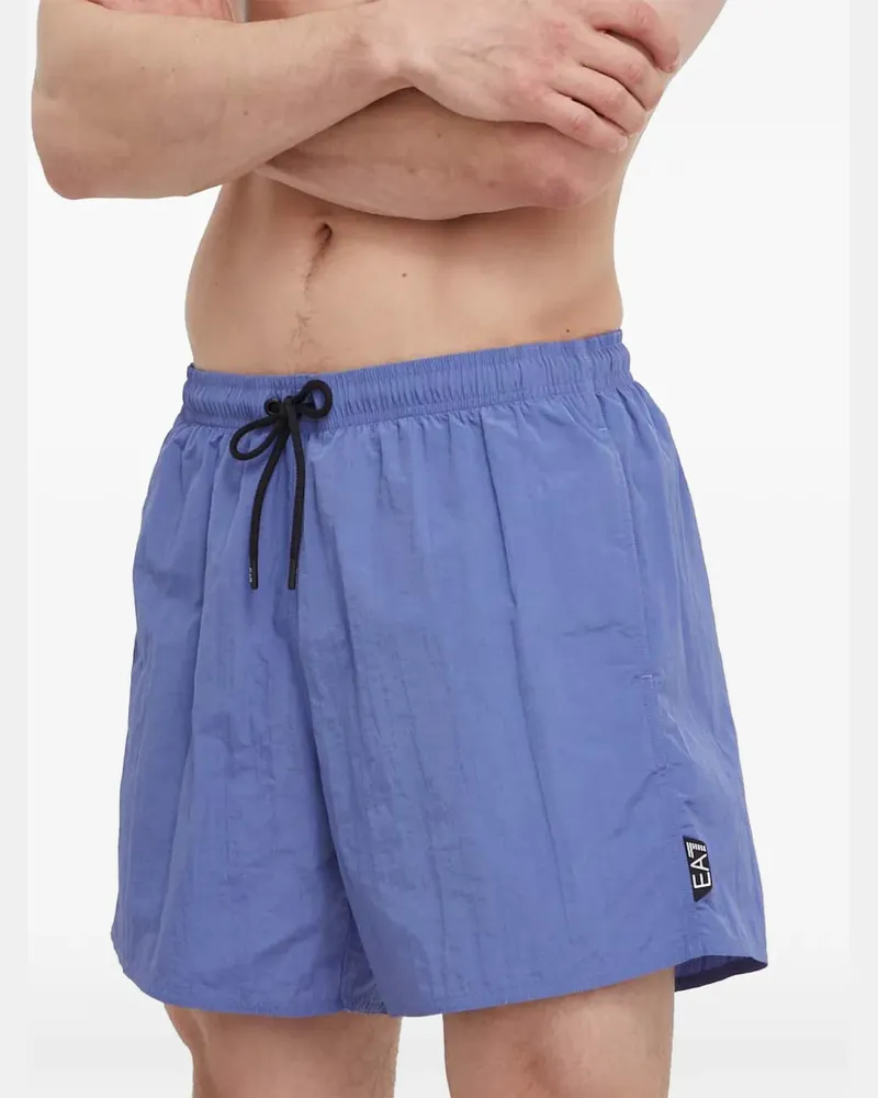EA7 Badeshorts mit Kordelzug - Blau Blau