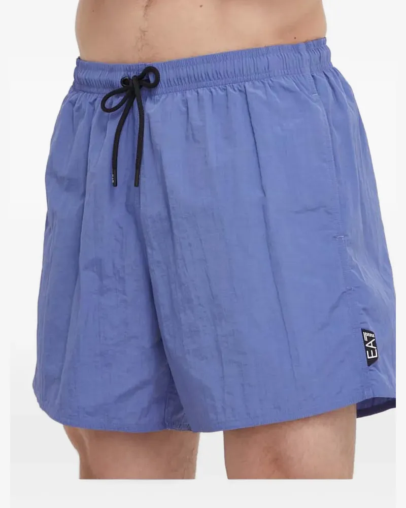 EA7 Badeshorts mit Kordelzug - Blau Blau