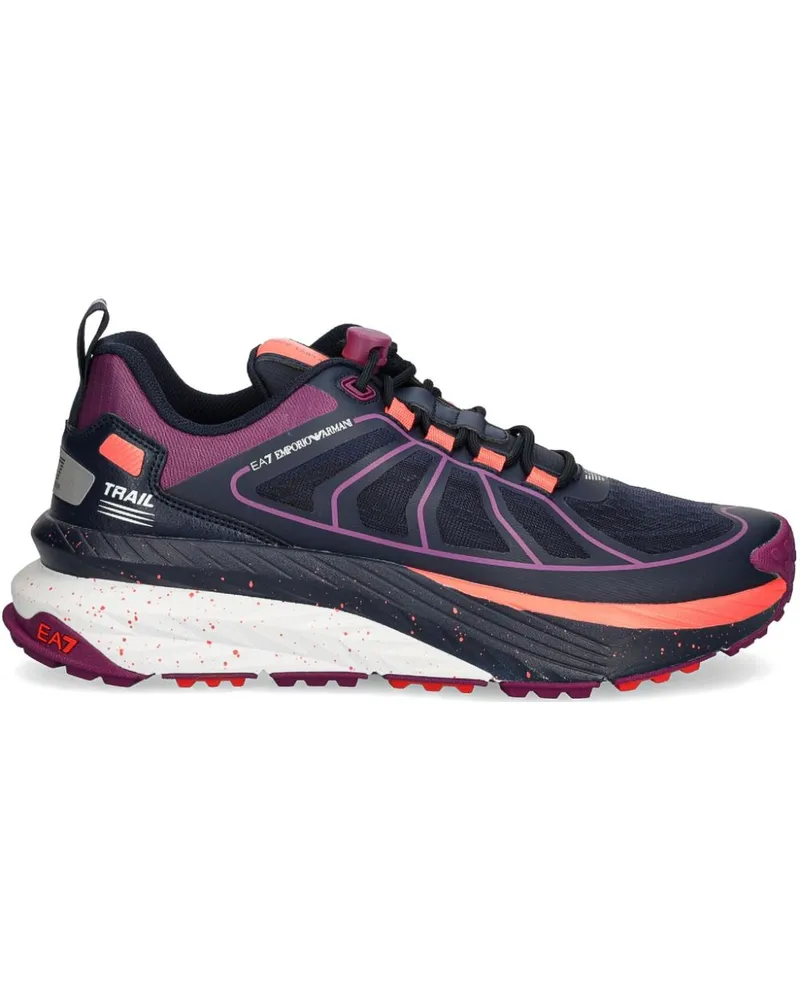 EA7 Sneakers mit Knebelverschluss - Blau Blau