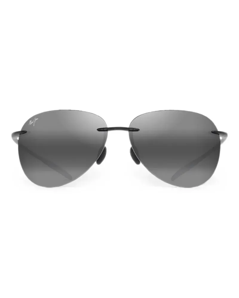 Maui Jim Rahmenlose Sugar Beach Sonnenbrille - Schwarz Schwarz