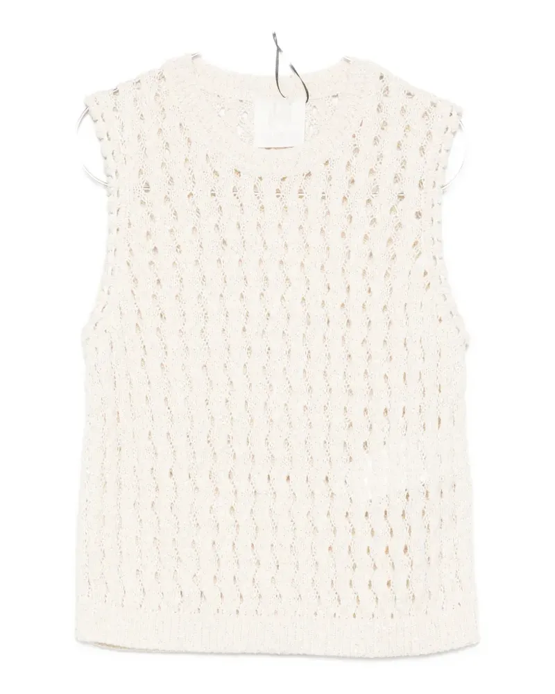 MONOCHROME Memiro openwork tank top - Nude Nude