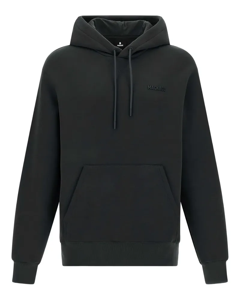 Mackage Krystian Hoodie mit Kängurutasche - Schwarz Schwarz