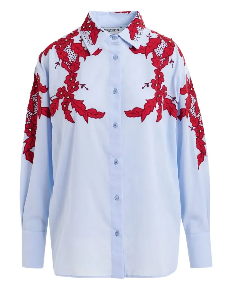 Essentiel Inglewood Hemd - Blau Blau