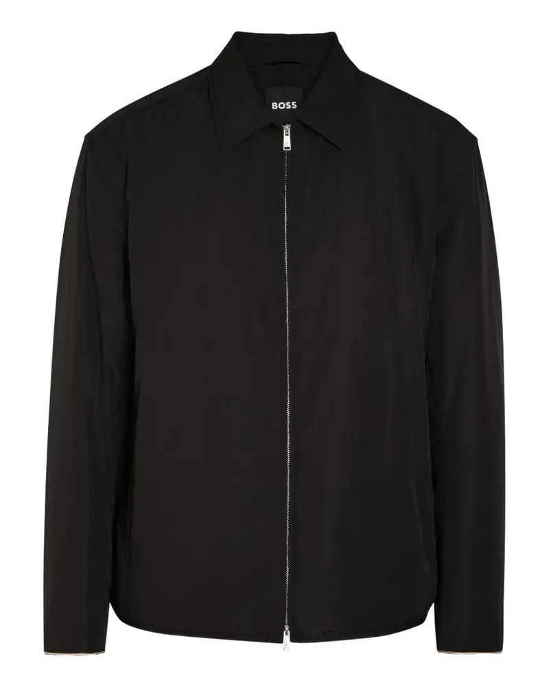 HUGO BOSS Cerig shirt jacket - Schwarz Schwarz