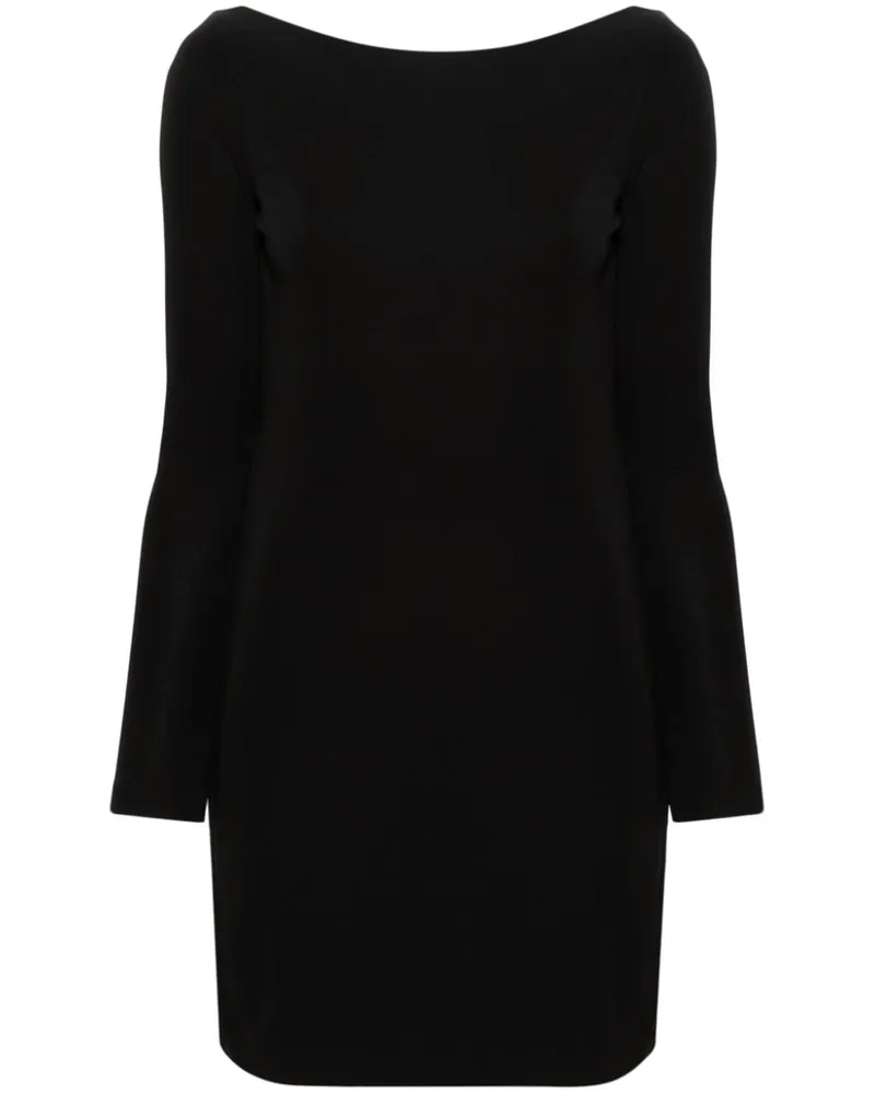 Dsquared2 Drapiertes Minikleid - Schwarz Schwarz