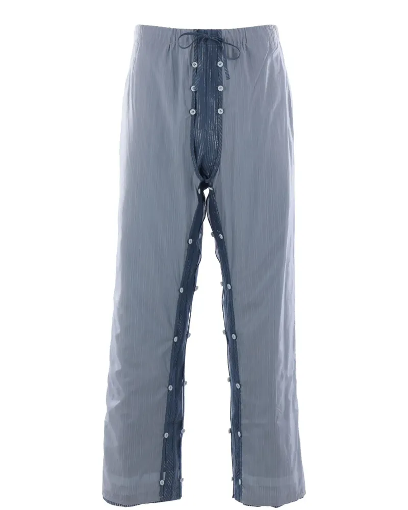 Craig Green Hose mit Knöpfen - Blau Blau