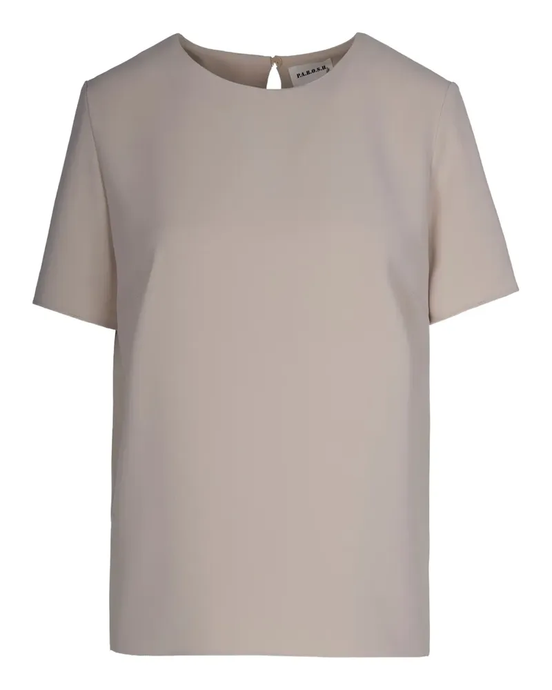 P.A.R.O.S.H. P.A.R.O H. Poker Bluse - Nude Nude