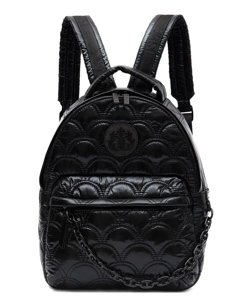 ISLA Gesteppter Rucksack - Schwarz Schwarz
