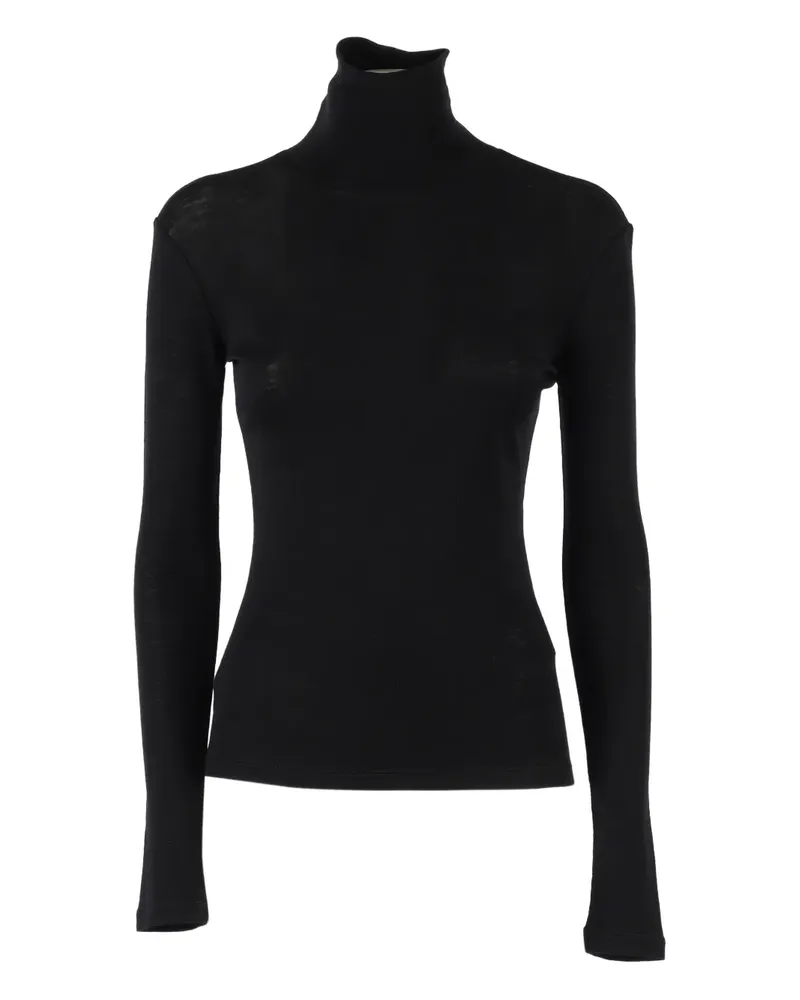 Max Mara Teseo Rollkragenpullover - Schwarz Schwarz