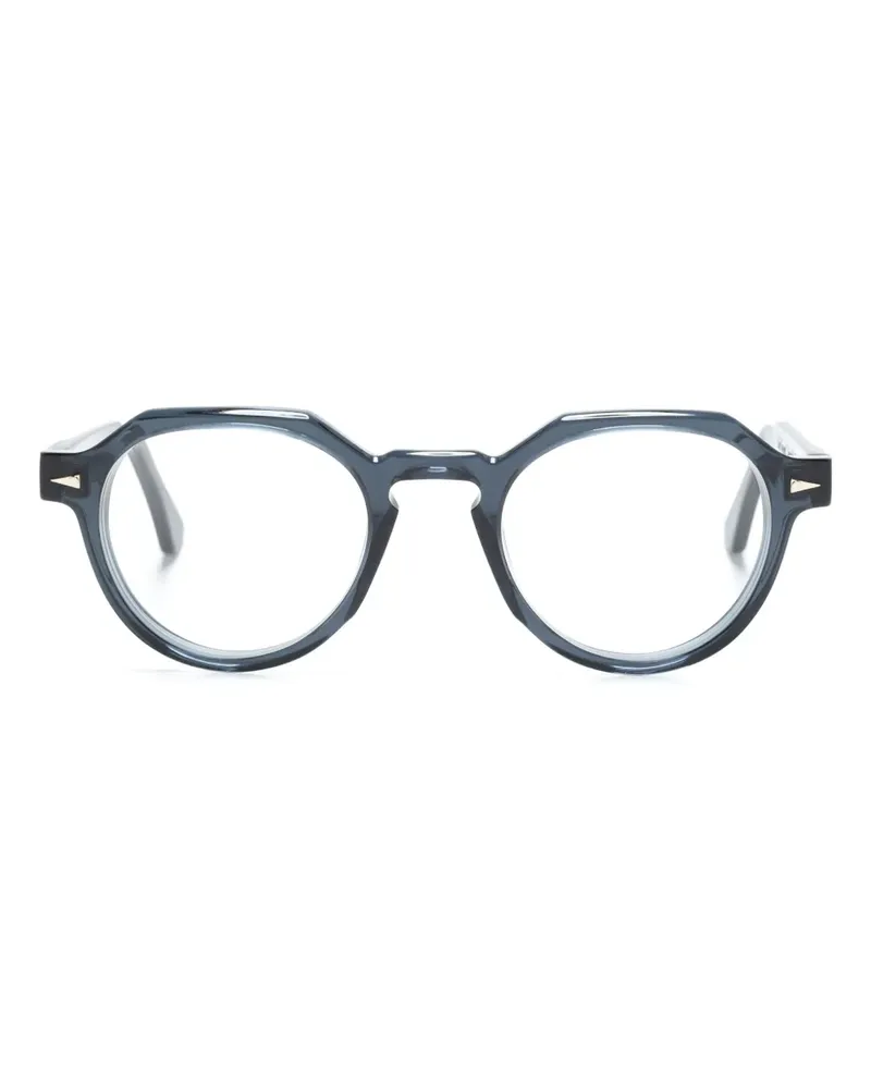 AHLEM Rue Bosquet Brille mit rundem Gestell - Blau Blau