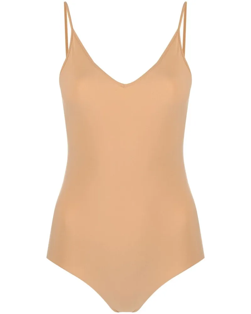 Jil Sander Ärmelloser Body - Nude Nude