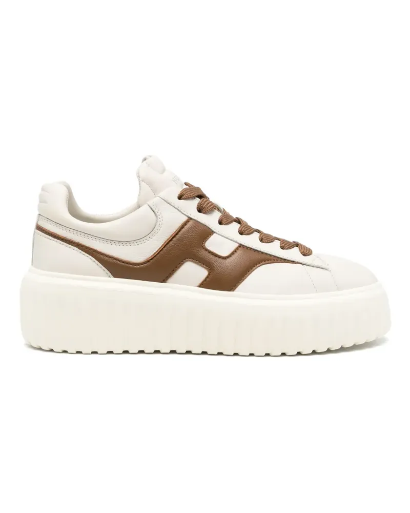Hogan Sneakers mit H-Logo - Nude Nude
