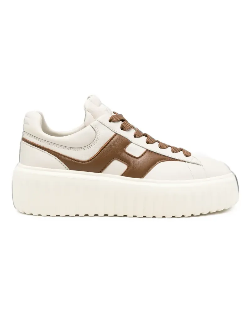 Hogan Sneakers mit H-Logo - Nude Nude