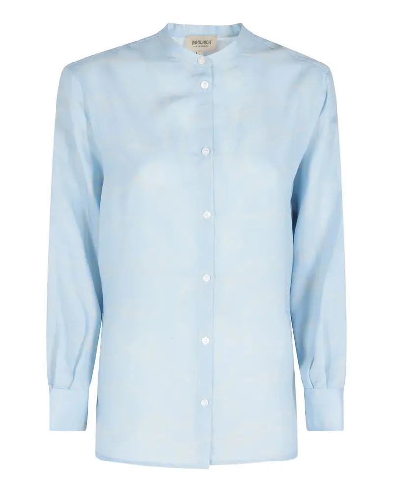 Woolrich rope-print shirt - Blau Blau
