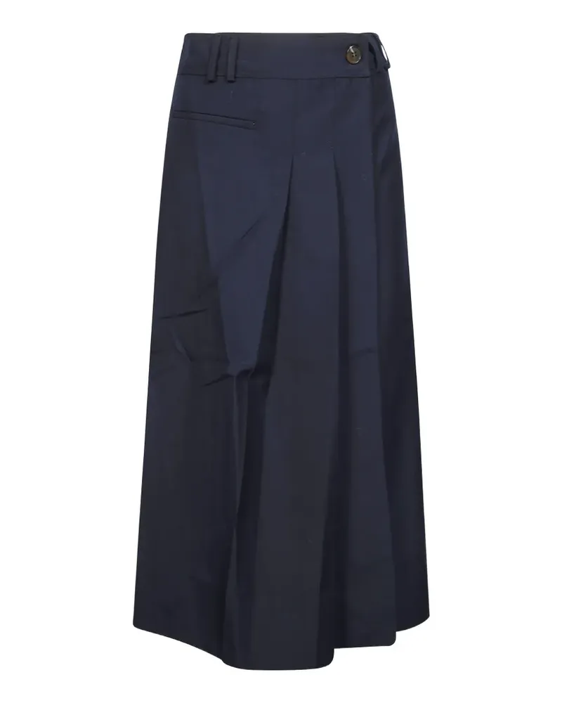Soeur Lipa Midirock mit Falten - Blau Blau