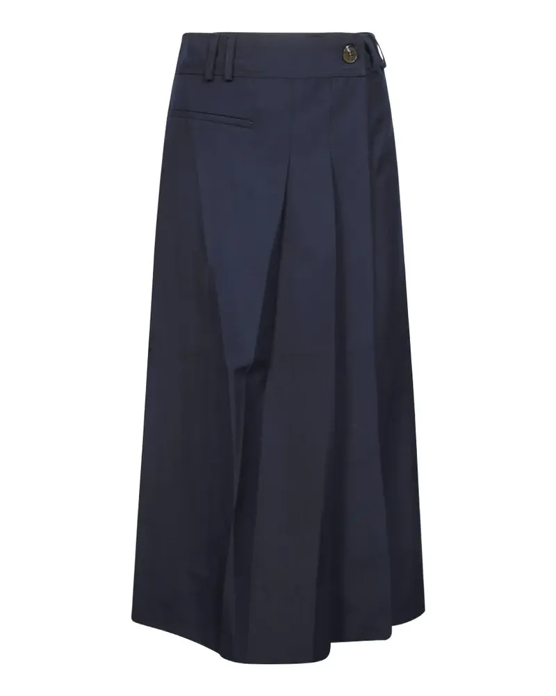 Soeur Lipa Midirock mit Falten - Blau Blau