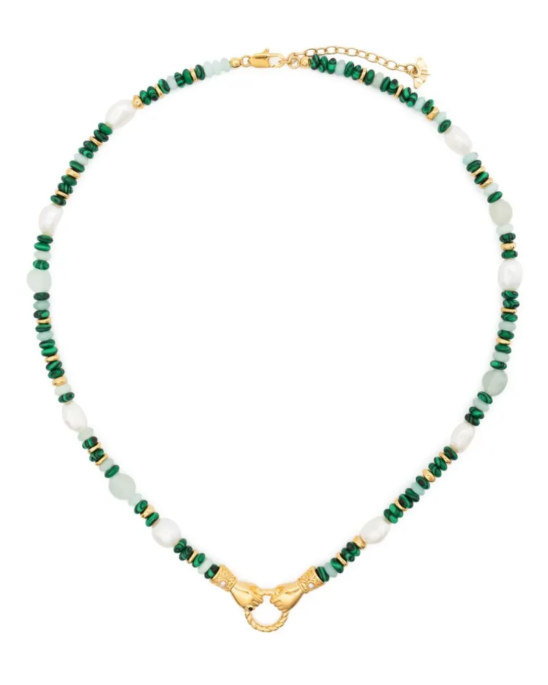 Missoma x Harris Reed Halskette - Grün Grün