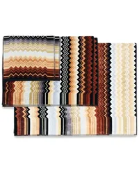 Missoni Home Giacomo Set aus fünf Handtüchern Schwarz