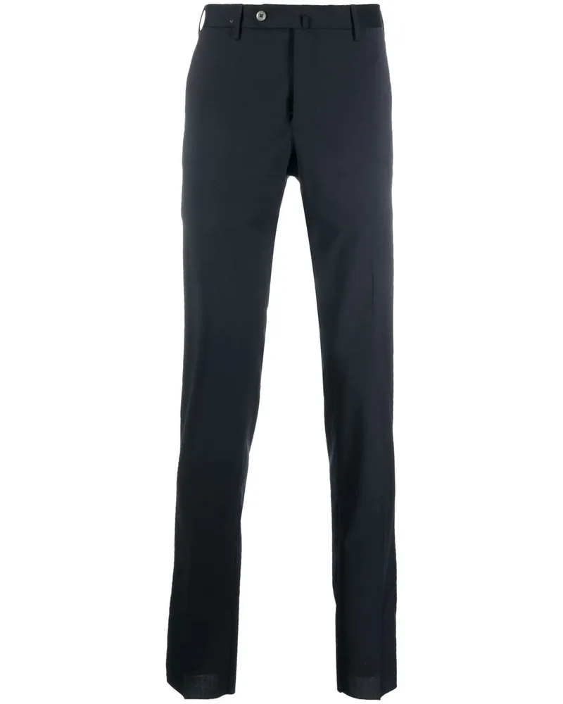 PT TORINO Hose mit Bügelfalten - Blau Blau
