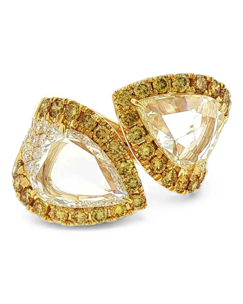 HYT Jewelry Cocktailring mit Diamant - Gold Gold
