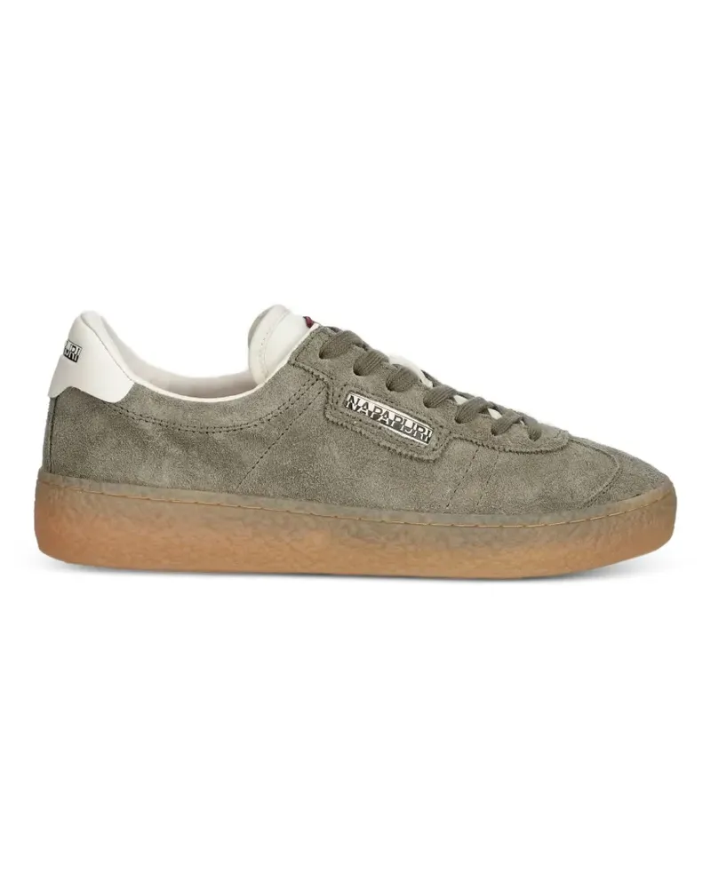 Napapijri Tuff Sneakers aus Wildleder mit Gummisohle - Grün Grün