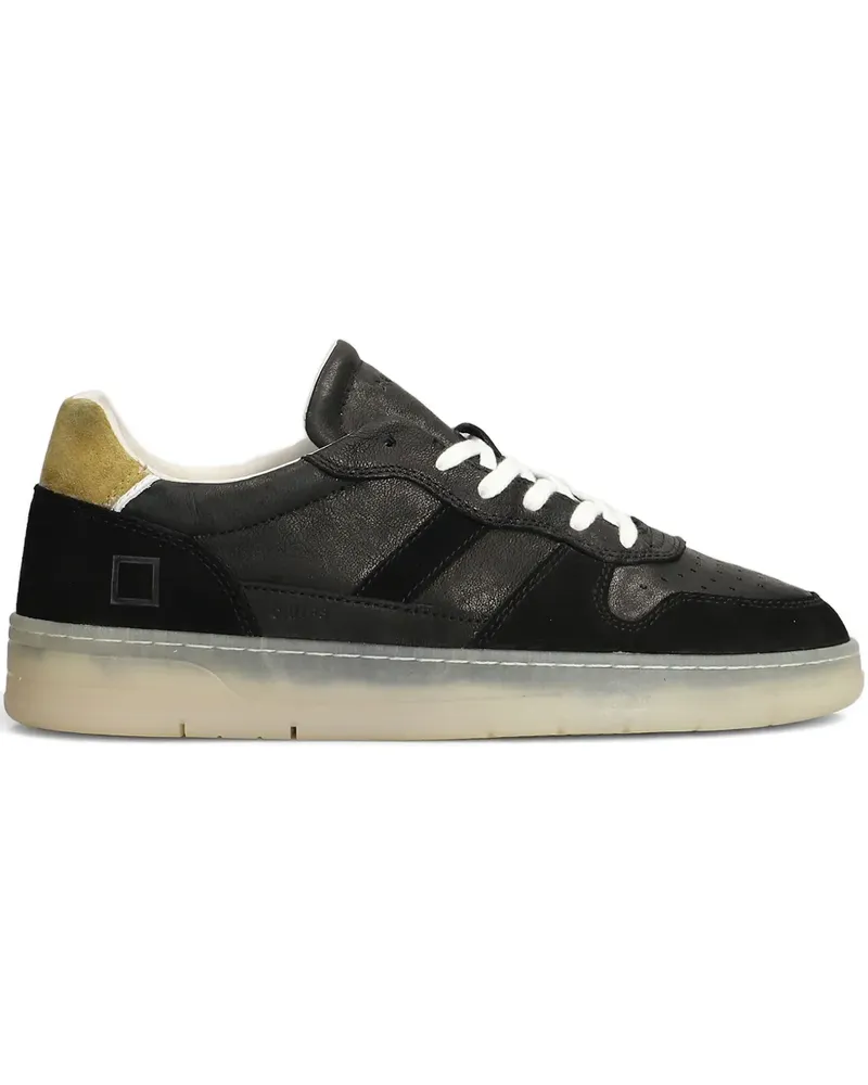 D.A.T.E. Court 2.0 Sneakers aus Wildleder - Schwarz Schwarz