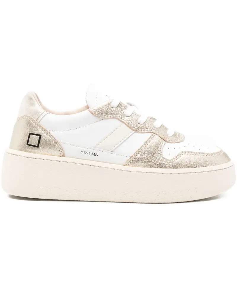 D.A.T.E. Court Sneakers - Weiß Weiß