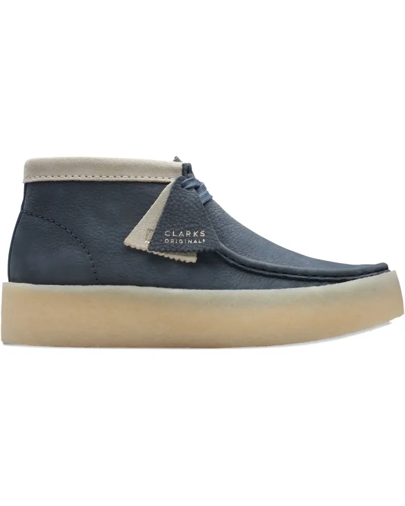Clarks Wallabee Cup Desert-Boots - Blau Blau