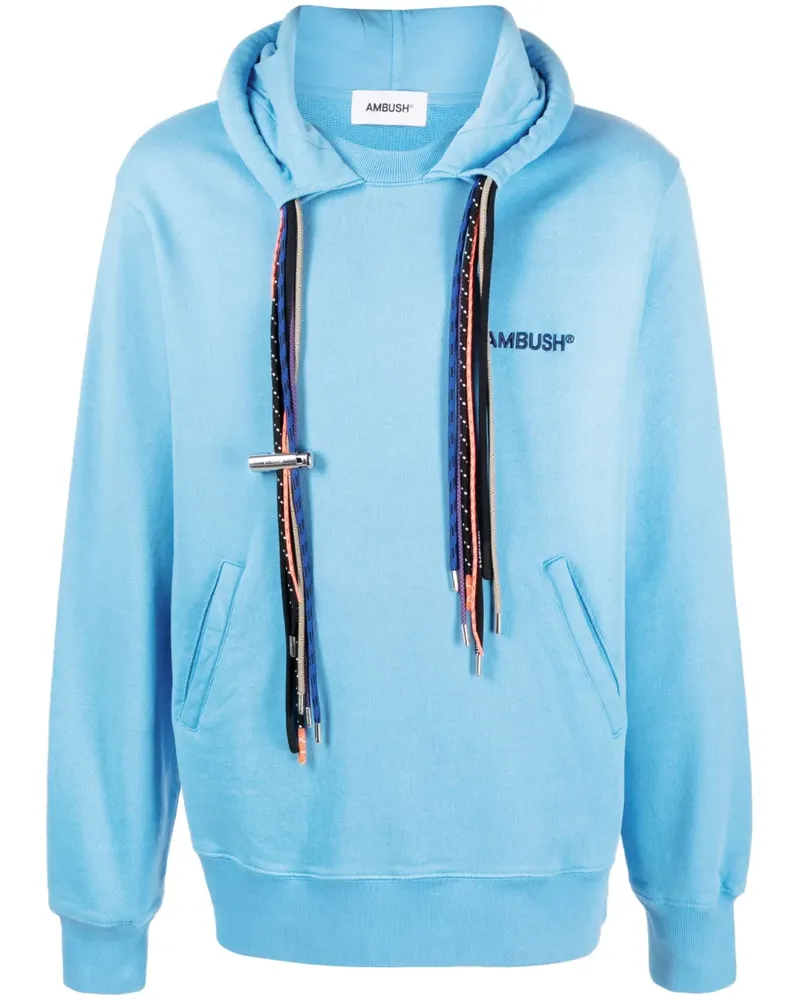 AMBUSH Hoodie mit Kordelzügen - Blau Blau