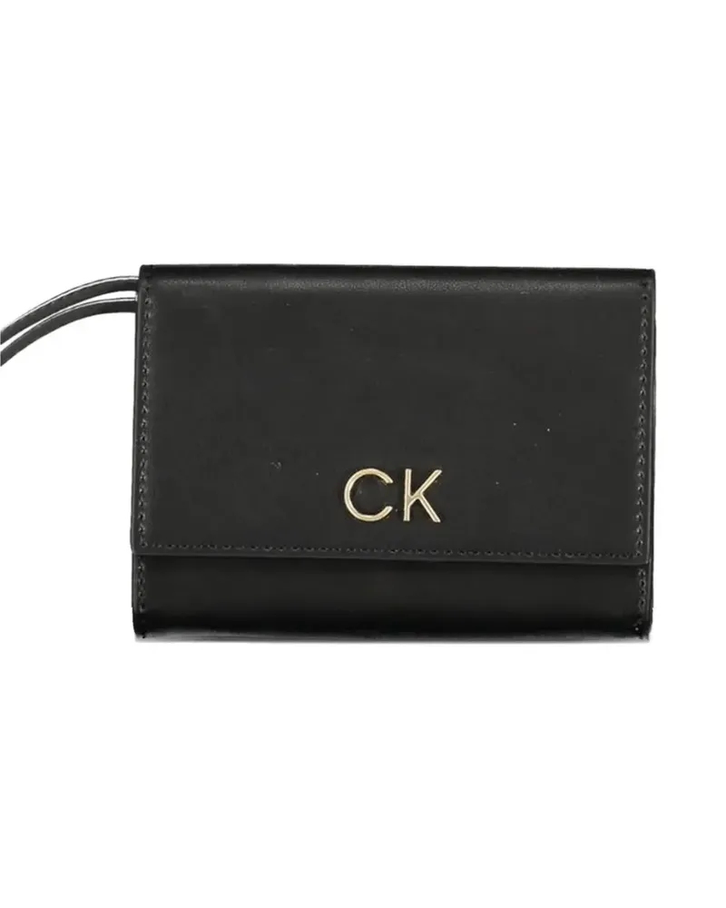 Calvin Klein CK Monogram wallet - Schwarz Schwarz
