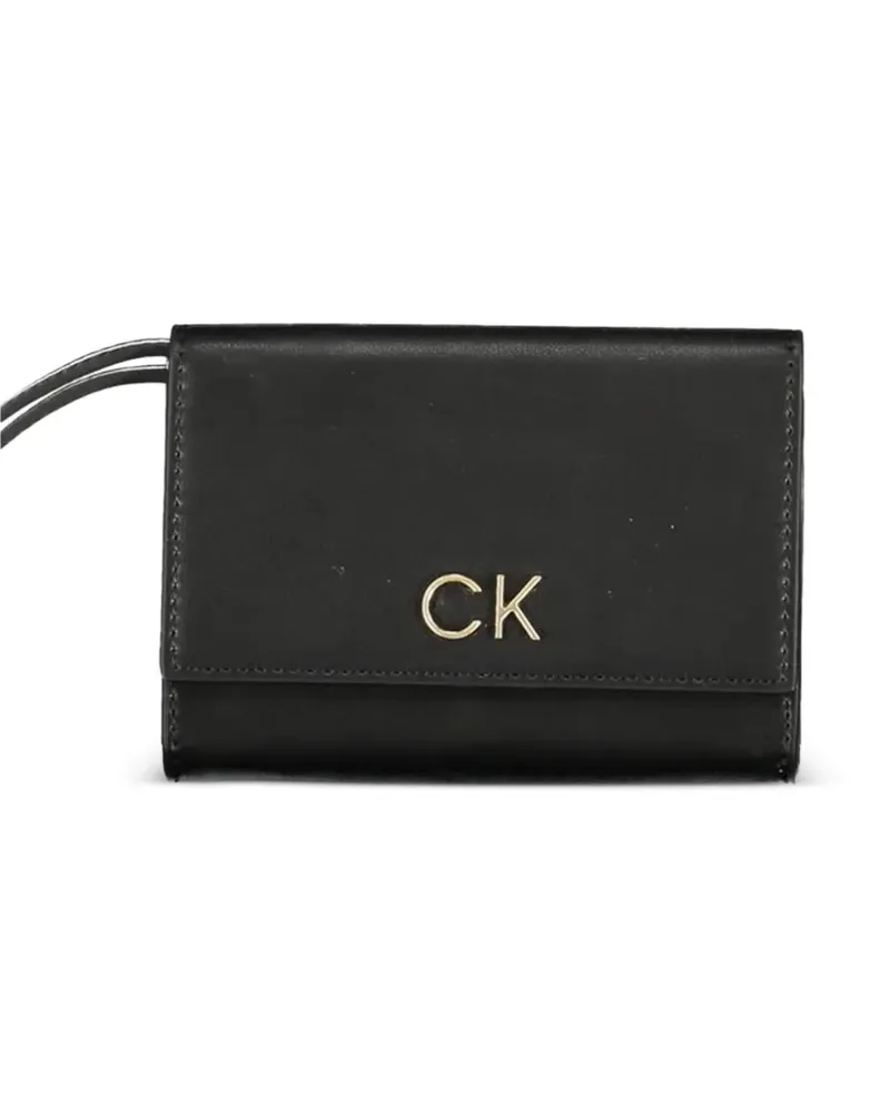 Calvin Klein CK Monogram wallet - Schwarz Schwarz