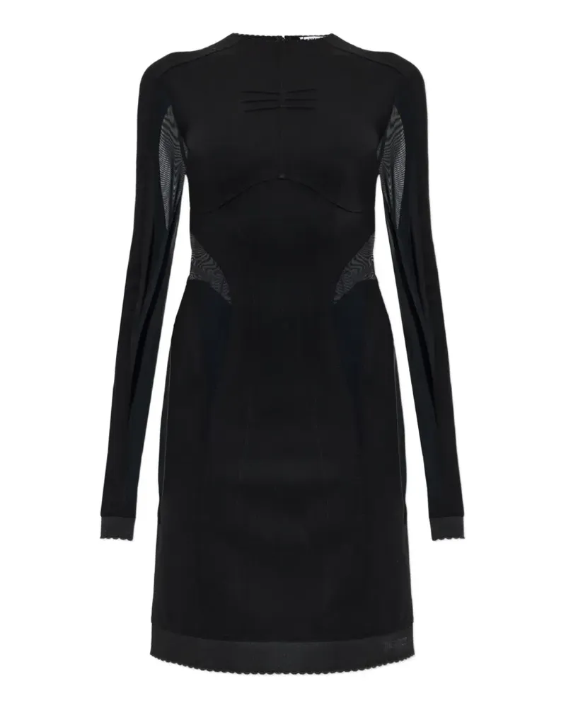 ATTICO black mini dress - Schwarz Schwarz