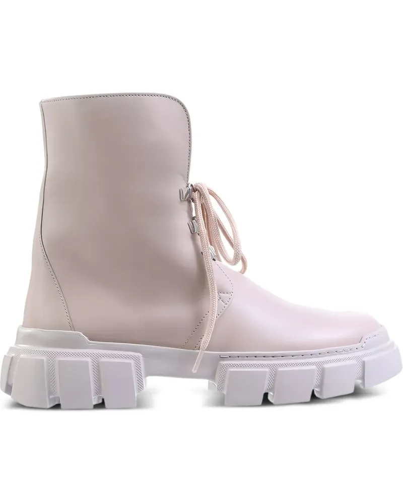 Högl Winter Bikerstiefel mit dicker Sohle - Nude Nude