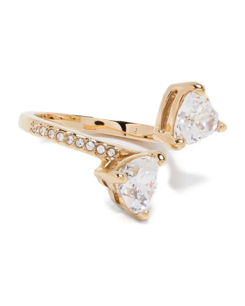 Swarovski Mesmera Ring mit Herzkristall - Weiß Weiß