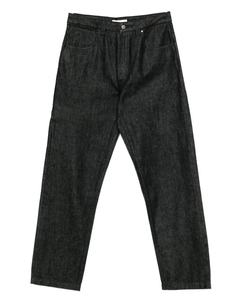 Entire Studios Jeans mit Logo-Patch - Schwarz Schwarz