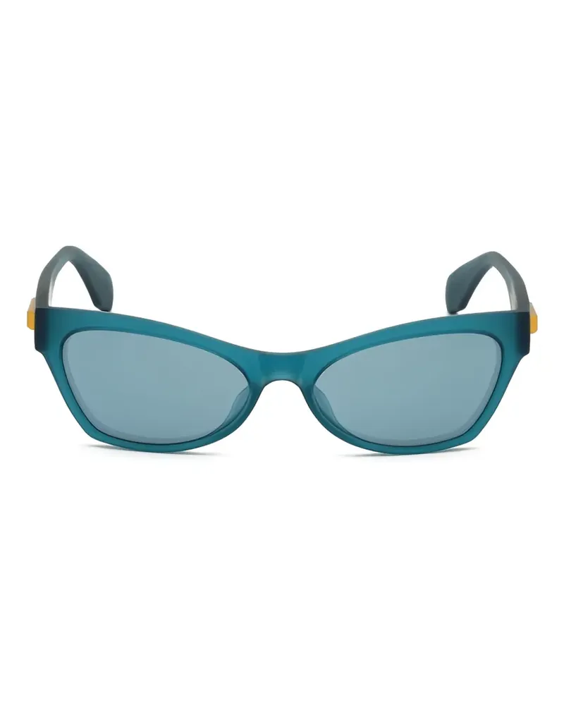 adidas cat-eye sunglasses - Blau Blau