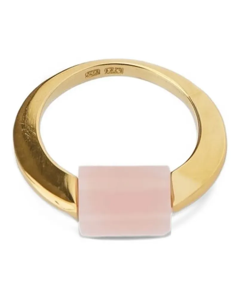 Aliita Deco Cilindro Ring - Gold Gold
