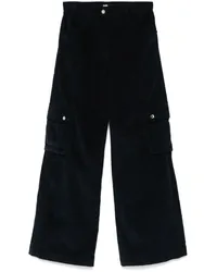 Maje Cargohose aus Cord Blau